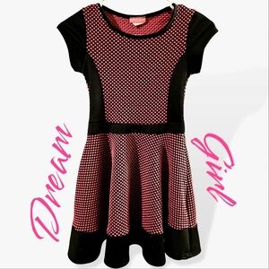 Dream Girl Flowy Short Sleeve Dress Youth Girls Size M (10-12)